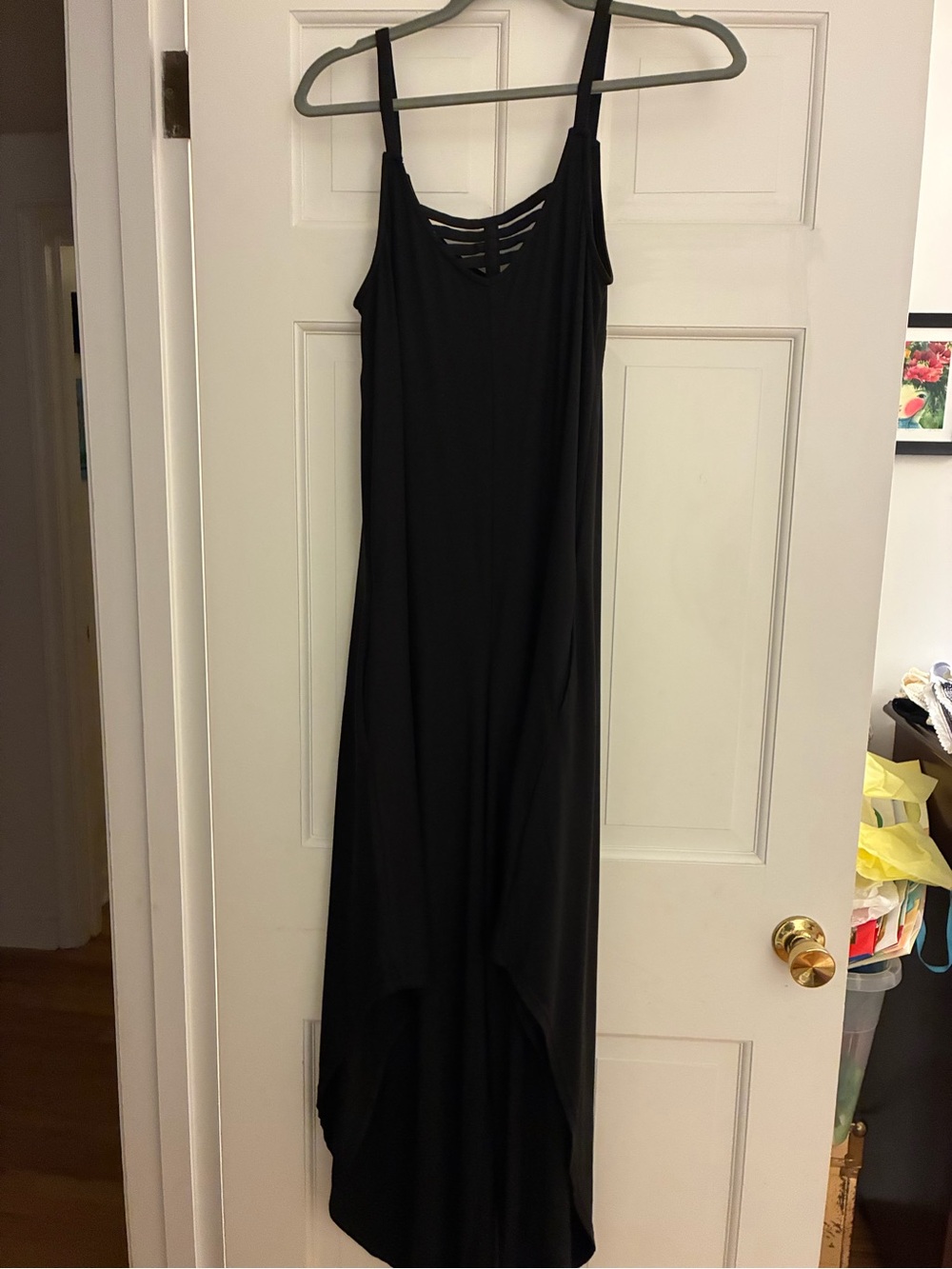 Versona Black Strappy jumpsuit
